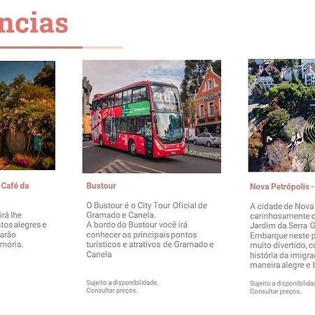 Villa Sossego Em Chale Aconchegante Em Gramado Exterior foto